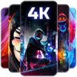 أيقونة البرنامج: Wallpapers HD 4K 3D And L…