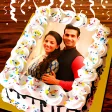 Photo on cake Birthday frame