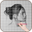 プログラムのアイコン：AR Grid Art Drawing