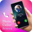 أيقونة البرنامج: Photo caller Screen  HD P…