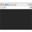 New Tab Page - Empty And Grey