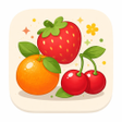 أيقونة البرنامج: Double Fruit: Relax Merge…