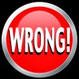 Ikon program: Wrong Button