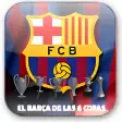 FC Barcelona 6 Copas Wallpapers