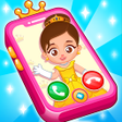 ไอคอนของโปรแกรม: Princess Baby Phone Game