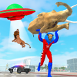 Multi Hero Animal Rescue: Robot Shooting Games icon