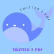 أيقونة البرنامج: Twitter2PDF- Convert Twit…