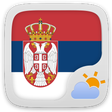 程序图标：Serbian Language GO Weath…