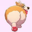 程序图标：MaxiMojis - Corgi dog sti…