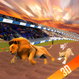 Programikonen: Wild lion dog Tiger anima…