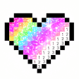 Daily Pixel - Color by Number Happy Pixel Art