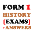 History Form 1 Exams  Answers