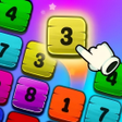 ไอคอนของโปรแกรม: Blocky Merge Stack Rush