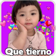 程序图标：Stickers de la Niña Corea…