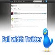 Programikonen: Full Width Twitter