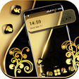 Programın simgesi: Gold Black Launcher Theme