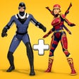 プログラムのアイコン：Superhero Merge Master Ba…