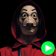 Money Heist Stickers Animated - WAStickerApps