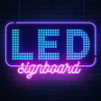 Icono de programa: Lightboard:Scrolling Neon…