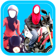 Programikonen: Hijab Girl Bike Photo Sui…