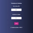 ไอคอนของโปรแกรม: Calculadora de Unidades
