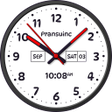 Иконка программы: Clock Live Wallpaper & Wi…