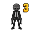 程序图标：Gun Fu: Stickman 3