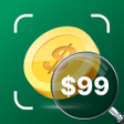 أيقونة البرنامج: Coin Identifier Scanner