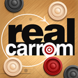 Ikon program: Real Carrom - 3D Multipla…