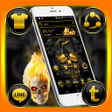 程序图标：Gold Skull Launcher Theme