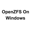 Icon of program: OpenZFS On Windows