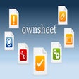 Programikonen: ownsheet