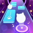Ikon program: Dancing Cats - Music Tile…
