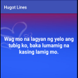Programikonen: Hugot Lines