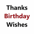 أيقونة البرنامج: Thank you for birthday wi…