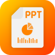 PPT viewer: PPTX slides reader icon