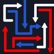 ไอคอนของโปรแกรม: Arrows Out Tab Puzzle Esc…