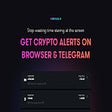 Coingaze | Set Crypto alerts from WazirX