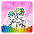 プログラムのアイコン：Princess Coloring Pages.