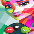 Ikona programu: fake video call princess …
