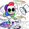 Programın simgesi: WORLD OF DANDY COLOR BY N…