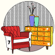プログラムのアイコン：Furniture Color by Number…