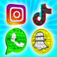 Ikona programu: Pop It Logo 3D Sensory Po…