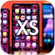 xs launcher ios 12 - ilauncher icon pack  themes