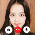 プログラムのアイコン：Jisoo Fake Chat  Video Ca…