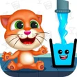 Programikonen: Happy Cat - Fill the Glas…