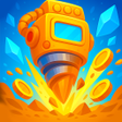 ไอคอนของโปรแกรม: Drill  Bitcoin Mine