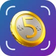 ไอคอนของโปรแกรม: Coin Identifier - Coin Sc…