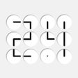 Icoon van programma: Clock Wall