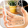 Transparent Business Keyboard Background icon